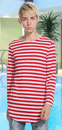 long sleeve tall tee swim shirt